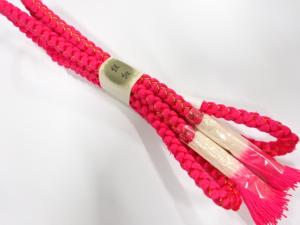 未使用品　正絹　手組帯締め